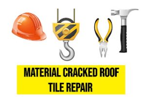 Cracked Roof Tile Repair material